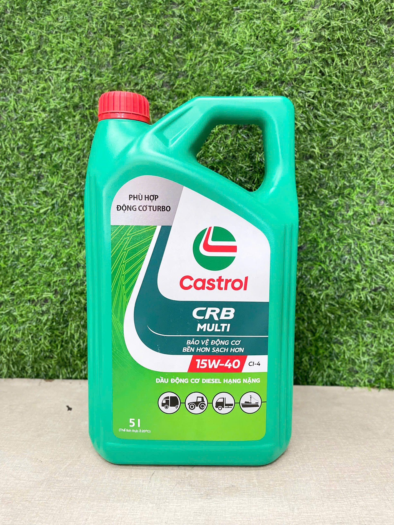 Dầu động cơ Castrol CRB Multi 15W-40 API CI-4